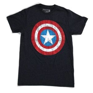 Captain America Shield T-shirt MEDIUM NWT